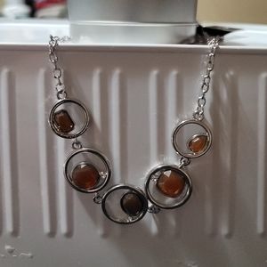 Beautiful Fall colored necklace and matching bracelet 😍 💕